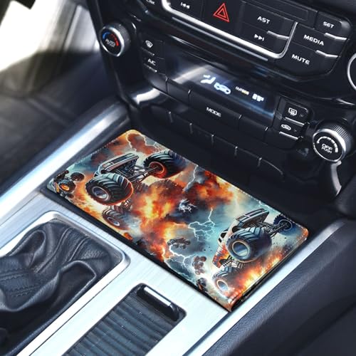 Organizador de auto de cuero falso miniatura 5
