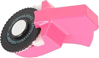 Embossing Label Maker, Small Portable Efficient 2 Rolls Tape Manual Simple Operation Handheld Embossed Label Printer for Office for Scrapbooking