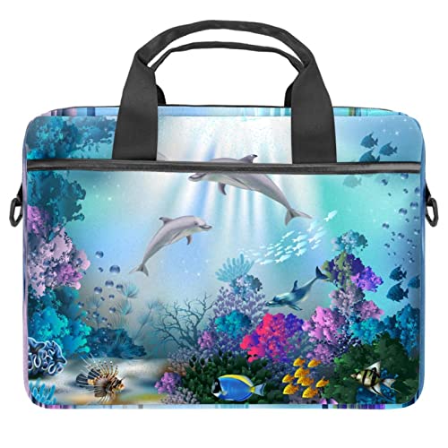 Sac ordinateur portable 13 pouces antichoc et léger motif océan