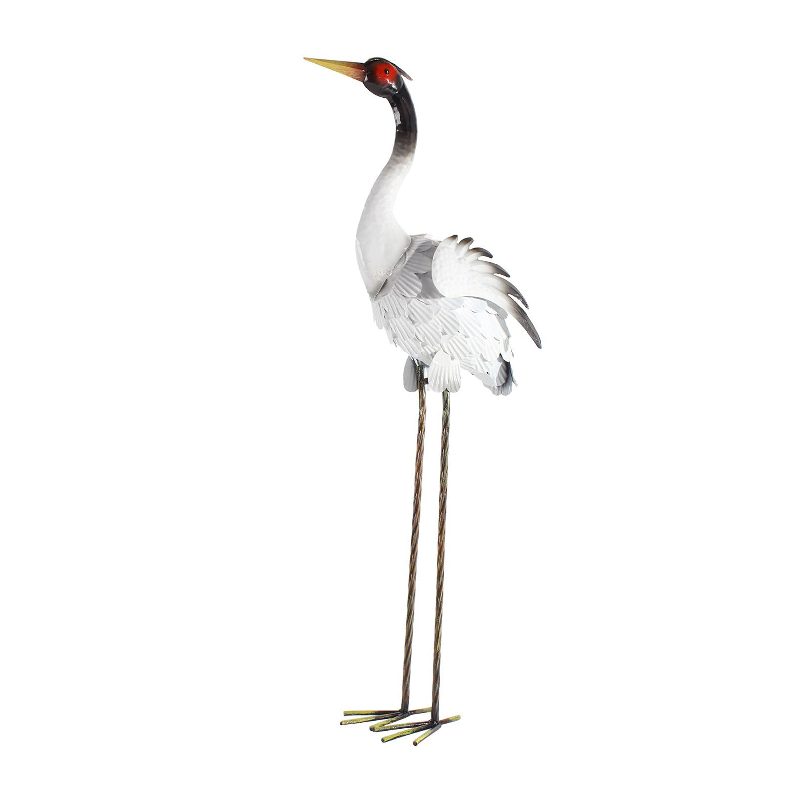 Graceful Standing Statue Garden Statue Metal Lawn Ornaments Tall Decor Accessories Naturalistic Garden Display Accessories