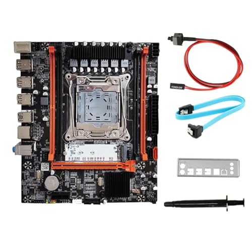 Uhidka X99H Skrivbord Moderkort med Termiskt Fett och LGA2011-V3