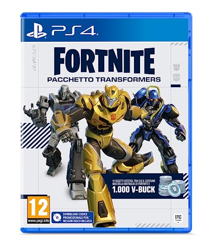 Fortnite Transformers Pack (Attenzione! Codice per il download del gioco nella confezione, SENZA disco fisico) - PS4