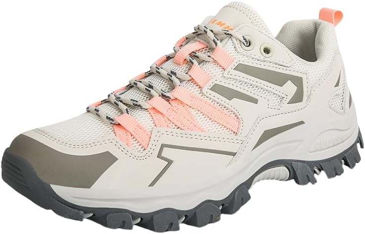Waterproof Low Top Hiking Sneakers for Women Men- Ideal for Outdoor Trekking, Walking, and Running