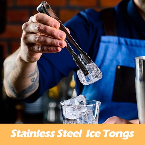 Redamancy 10 Pcs Ice Tongs, Sweet Tongs, Mini Tongs, Small Tong, Sugar Tong, SweetTongs for Pick Mix, Serving Tongs, for Food, Sweet, Bread, Cake, Ice - Image 5