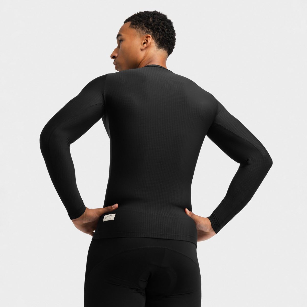SIROKO Camiseta Interior térmica de Gravel Ciclismo Ring Road Negro