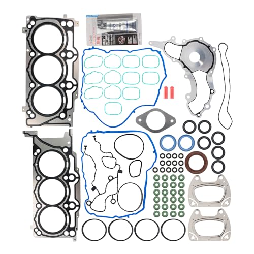 Image of KAX Engine Head Gasket Set Compatible with Jeep Grand Cherokee Wrangler JK, Dodge Grand Caravan Charger Journey Durango, Chr-ysler 300 200 Town & Country, Ram 1500 Classic ProMaster, OE# HS26541PT
