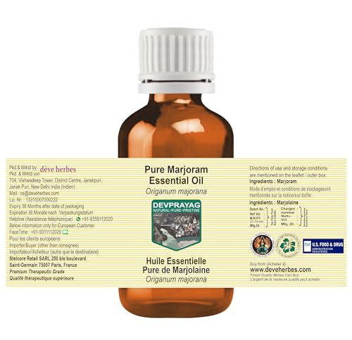 Aceite Esencial Puro de Mejorana 10ml miniatura 2
