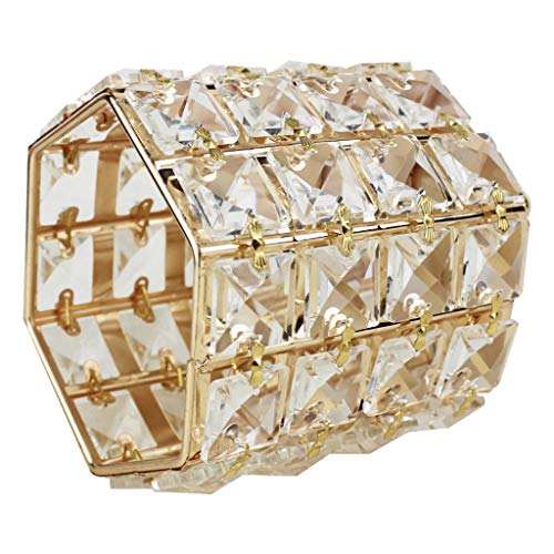 Upxiang BoîTe De Rangement Pot à Crayonsen MéTal Pour Pinceaux à Maquillage En Cristal De Diamant Avec Bureau Multifonction Porte-Stylo
