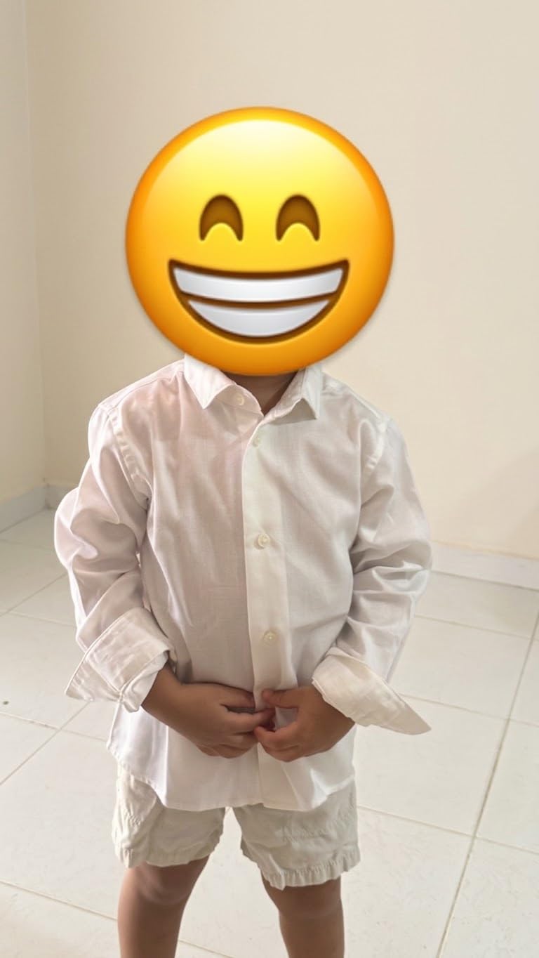 51Nn+wfLN2L Calvin Klein Boys' Long Sleeve Sateen Dress Shirt, Button-Down Style with Buttoned Cuffs & Shirttail Hem