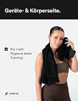 Stryve Towell+Pro Sportmagnetikus Törülköző 105x42,5cm Fitness Jóga Edzőterem Fekete 6