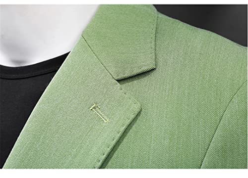 Herren Freizeitkleid Anzüge Singer Stage A Linie von Knöpfen Slim Fit Blazer und Hose – Bild 6