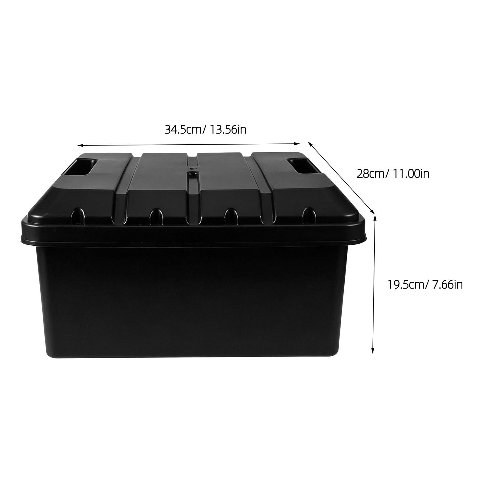 Healeved Batteriebox: Aufbewahrungskoffer mit Schutzhülle für 48-V-32-A-Batterien mit separatem Ladeanschluss zur Aufbewahrung von Elektrofahrzeugbatterien