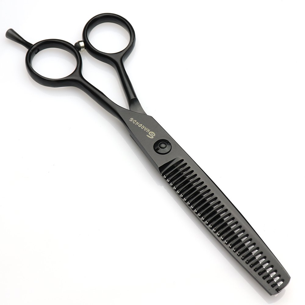 6.0 inch Profesional Peluquería corte pelo peluquería hogar corte de entresacar combinación Set Liu Haiping corte dientes tijeras (6 pulgadas y 2 piezas-B)