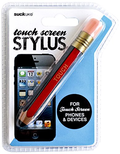 SUCK UK Touch Screen Stylus Pencil - Red