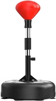 Boxing Speed Trainer,Cobra Reflex Bag, Boxing Speed Ball, Reflex Ball Cobra Bag with Stand, Height Adjustable Freestanding Speed Trainer with Solid Punching Ball