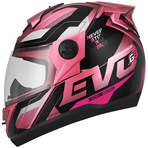 Capacete Liberty Evolution 788 G8 Evo Rosa Brilhante TAM. 58