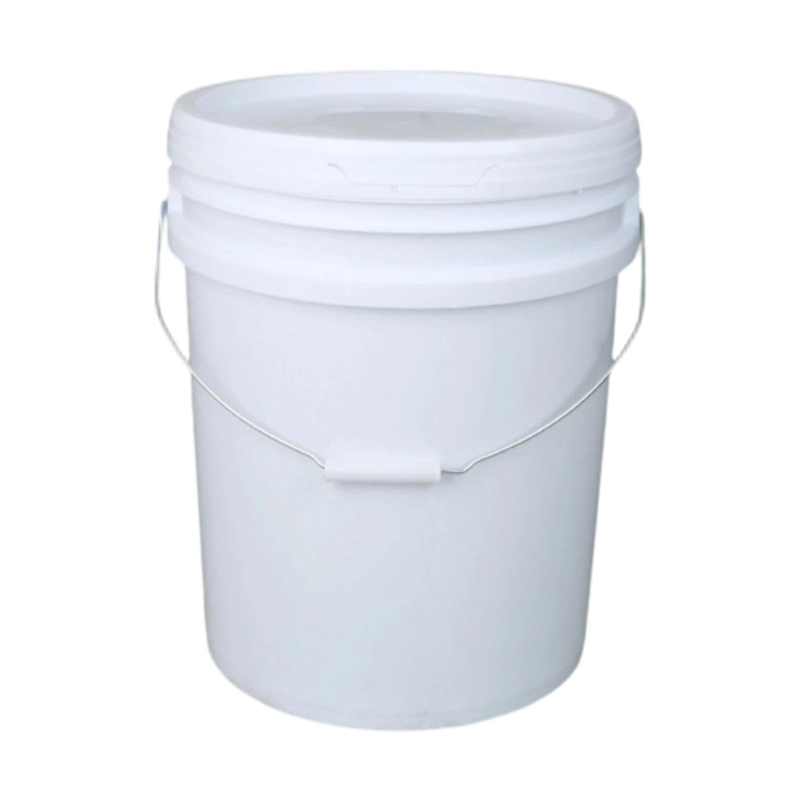 Paint Storage Can Sturdy Empty Portable Bucket for Solvents Coatings 25L White Press Lid-image-34