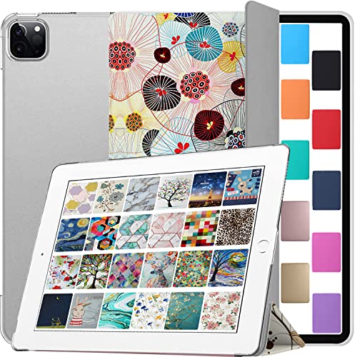 Image of DuraSafe Cases for iPad Pro 11 inch 4th 3rd 2nd Generation Printed Cover A2759 A2761 A2762 A2377 MNXE3HN /A MNXD3HN /A A2435 MNXG3HN /A MNXF3HN /A MNXJ3HN /A MNXH3HN /A MNXN3HN /A A2228 - Yarn Flowers