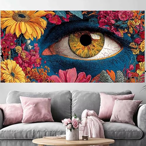 Broderie Diamant Œil 5D Full Drill 70x210cm | Kit Crystal Art Premium Nouveau DIY 2026