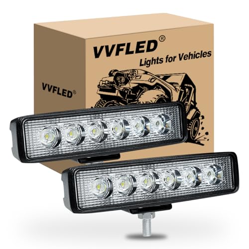 Luces de conducción LED para evitar baches en tractor y barcos con focos 18W