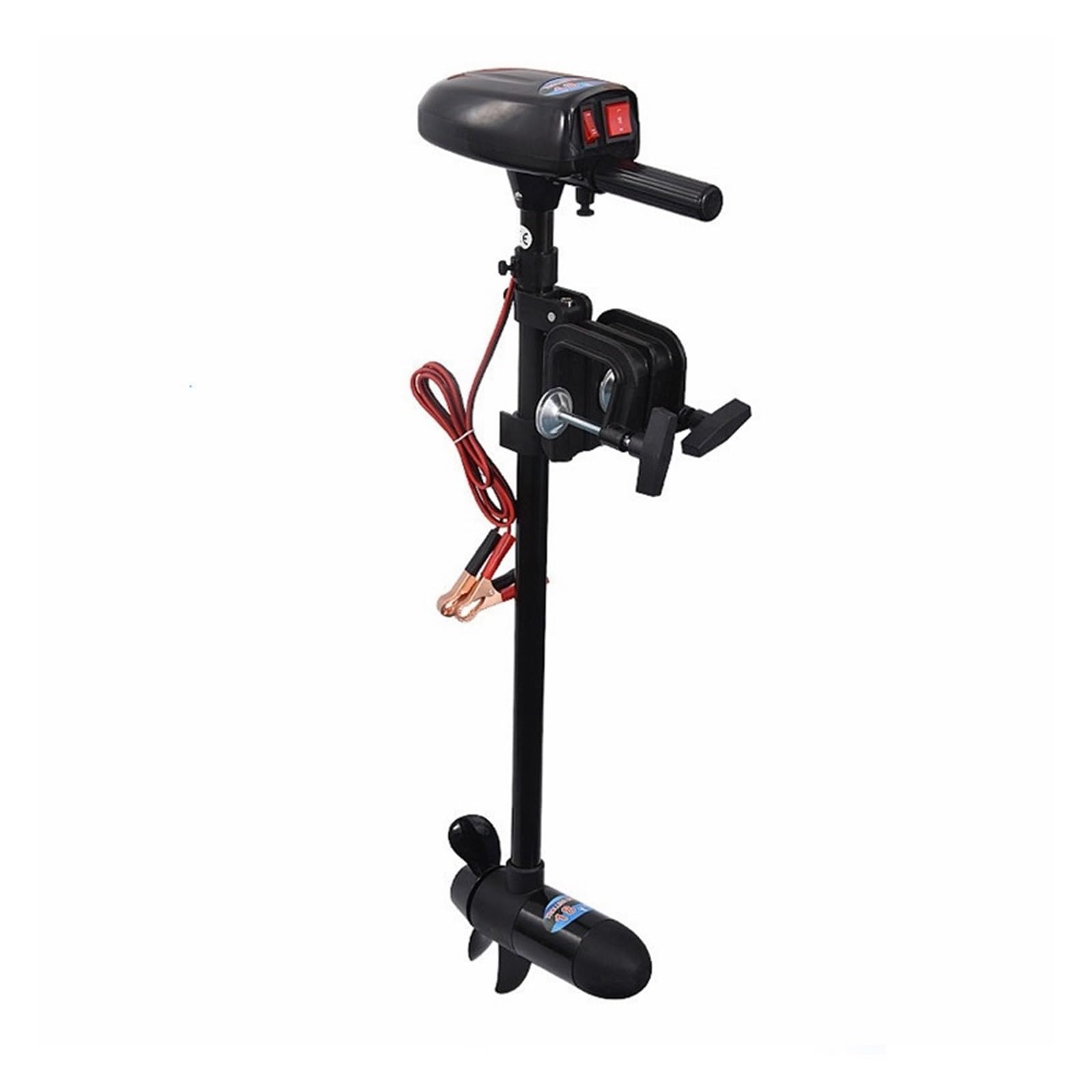 Outboard Motor, 18 LBS Electric Trolling Motor， Mount Brushed Multi-Gear with Propeller， for Inflatable Boat Rowing Kayak