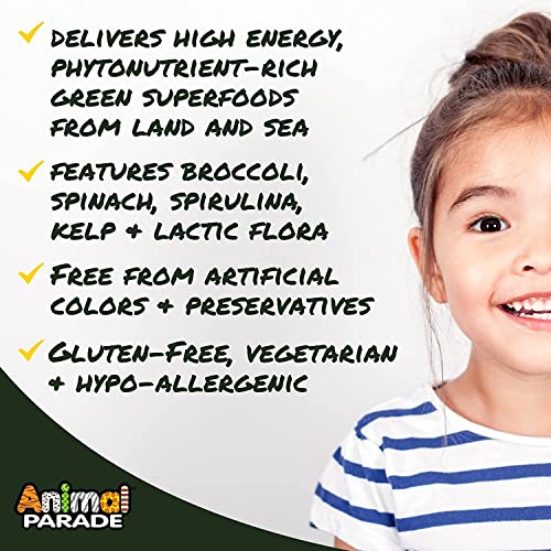 NaturesPlus-Animal-Parade-Source-of-Life-KidGreenz-Childrens-Chewable-Tropical-Fruit-Flavor-90-Animal-Shaped-Tablets-Vegetarian-Gluten-Free-90-Servings