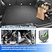 Passport Trunk Mat - Cargo Mat for Honda Passport 2019-2025 All-Weather Cargo Liner for Passport Accessories, Heavy Duty Waterproof Black