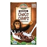 EnviroKidz Organic Choco Chimps Cereal, 10 oz (Pack of 1), Chocolate, Gluten Free, Non-GMO, Fair Trade, by Nature's Path