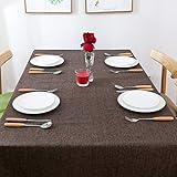 ✔ Benutzungshinweise – Handwäsche oder in der Maschine waschen, bevorzugen Sie manuelle Reinigung, um die Haltbarkeit zu verbessern. Trocknen im Freien oder im Innenbereich. Wenn die Tischdecke mit Flüssigkeit bedeckt ist, reinigen Sie sie schnell, um eine Aufnahme zu vermeiden. Sollten Sie nicht zufrieden sein, kontaktieren Sie uns bitte und bringen Sie einen zufriedenstellenden Kundenservice, Sie erhalten 1 Tischdecke