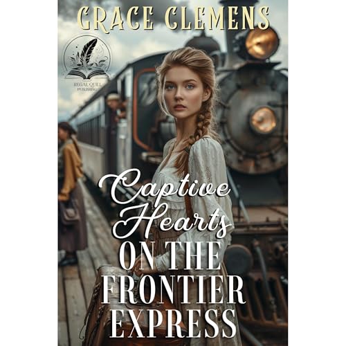 Captive Hearts on the Frontier Express Audiolibro Por Grace Clemens arte de portada