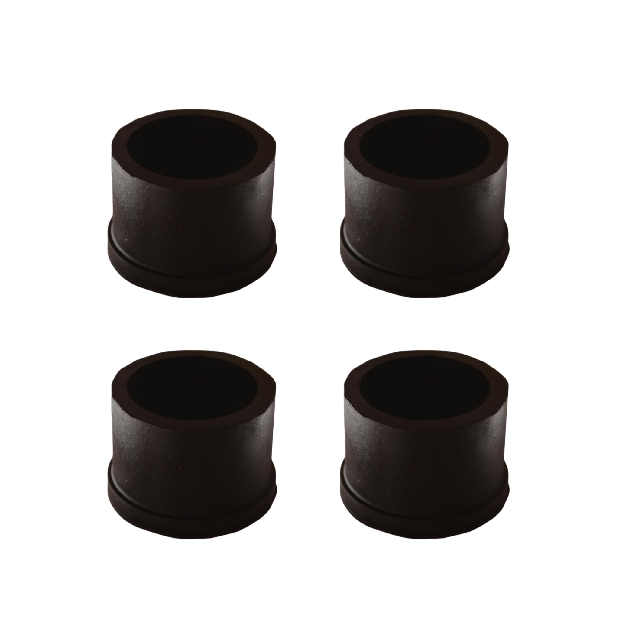DEEPOOS 1.25inch(32mm) Pack of 4 Floor Protector Round Rubber Cap/Bush/Shoes for Furniture Feet Chair Table-image-20