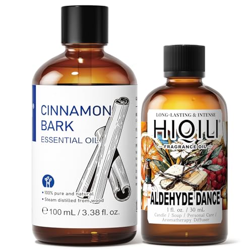 Aceite Esencial de Canela 100ML y Aceite Aromático 30ML