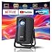 4K Smart Beamer | KOGATA Kurzdistanz 1.1:1, tragbar | Kompatibel mit Netflix-App | Dolby Audio & DTS | Autofokus & 6D Keystone | HDR10+, WiFi 6 & Bluetooth 5.4 | Heimkino, Outdoor & Garten Projektor