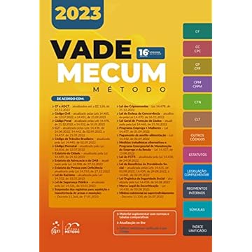 Capa do livro Vade Mecum Método 2023