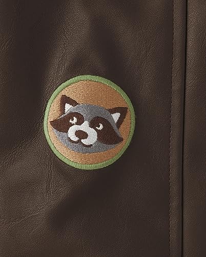 Gymboree Boys' and Toddler Embroidered Faux Leather Jacket4