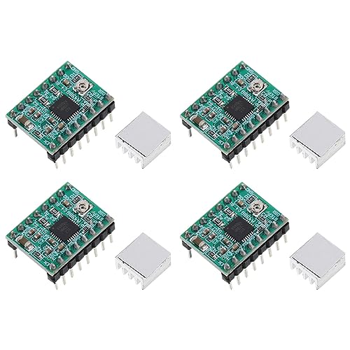 Green Pcb Stepper Motor Driver Module 4pcs for 3d Printer