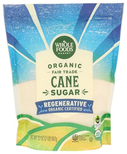 Image of Whole Foods Market, Organic Cane Sugar, 32 Ounce