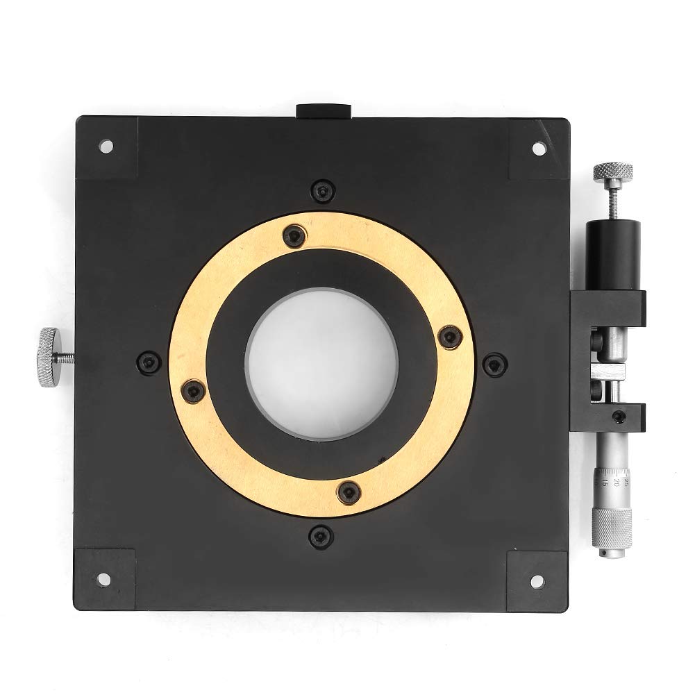 Rotating, Manual Rotation Stage 160mm*30mm with Bearing for Production Machinery, Testing Equipment, Optical Experimental Measurement