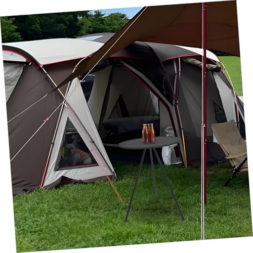 Table de camping pliable ronde réglante petite table pliante
