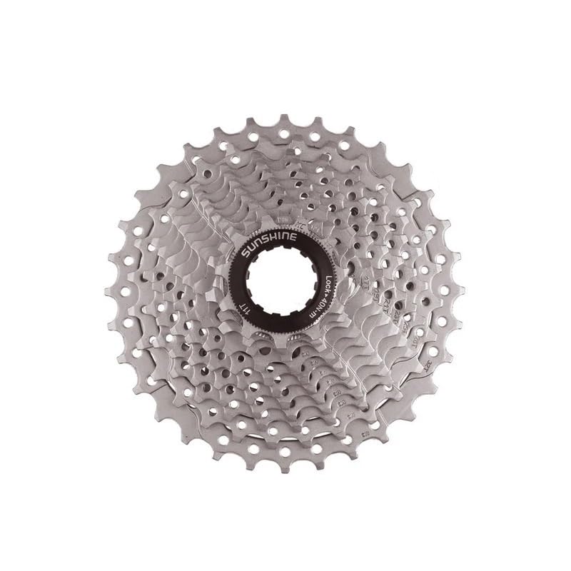 QIUSHIBO Speed Cassette 8/9/10/11/12 Speed Road Bike Cassette Sprocket Bicycle Chainwheel Compatible Bike Cassette(11S 11-32T)