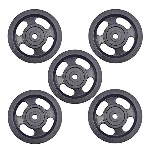 CLISPEED 5 Pcs Rolamento Polia Roda Cabo Equipamento de GinÃ¡stica Parte Cabo GinÃ¡sio Fitness MÃ¡qu