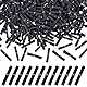 OLYCRAFT 400 Stück Vintage Nachrichtenpapierrollen 60x25mm Mini Glücks Wunschpapierrollen Schwarze Jubiläums Schreibrollenpapiere Mit Winziger Rolle Für Geburtstags Festival Valentinstags