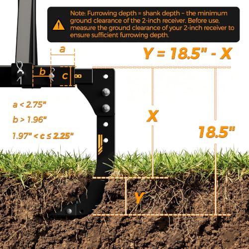 CAMMOO Hitch Mounted Trencher Ripper