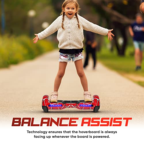 Emaxusa W3665PA Spider-Pattern Hoverboard For Kids Ages 6-12 thumb #5