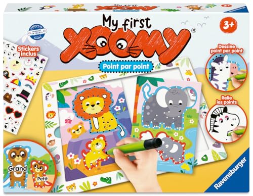 Ravensburger – My First Xoomy® – Point par Point – Mes Premiers Dessins – Dessin – Loisir créatif – Dès 3 Ans – 23752