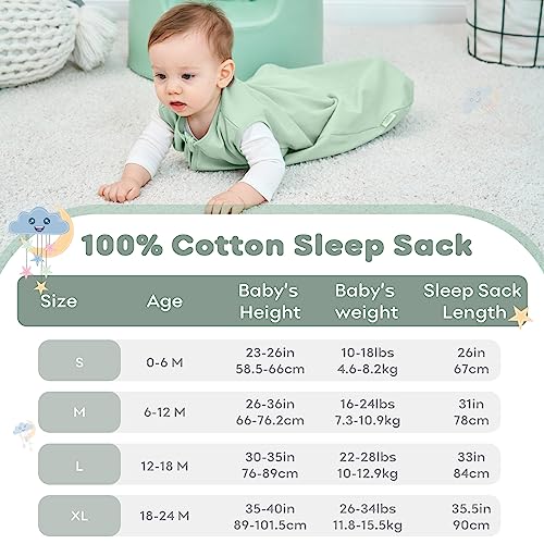 Yoofoss Baby Sleeping Bag 0.5 Tog - Image 3