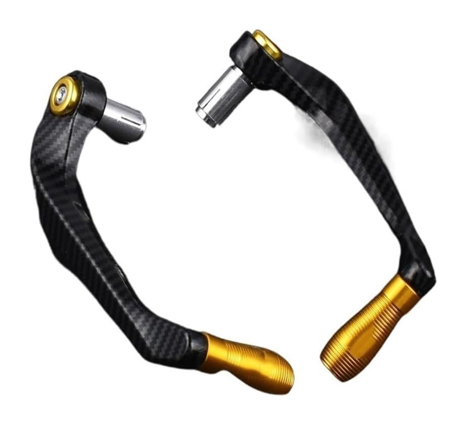 Eamrfvqt Gold Brake Clutch Levers, Aluminum And Brake Lever Guard