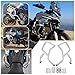 for CF-Moto 800MT MT800 MT 800 MT CF800MT 2021 2022 2023 Motorcycle Engine Guard Bumper Highway Crash Bars Stunt Cage Frame Falling Body Protector Kit Gas Tank Protection 21-23 (Silver)
