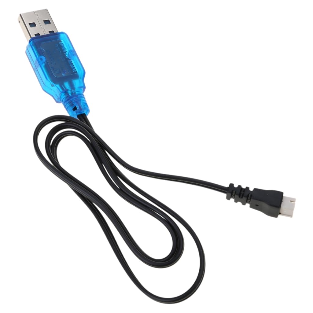 Elnwnnkc Travel Battery Charging Wire PH2.0-2P Reverse/Forward Plug 400mAh 3.7V Charging Cable Cord for UAV