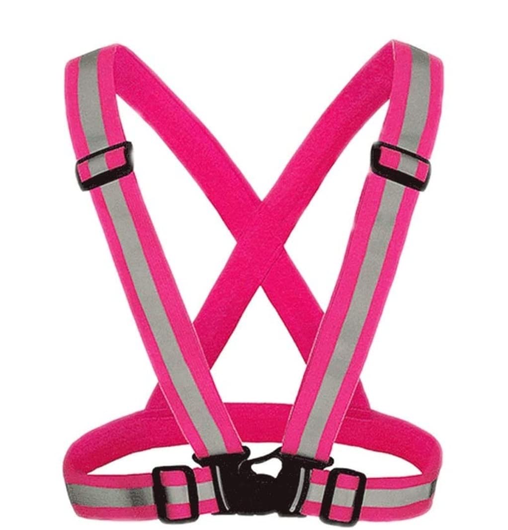 Gilet de Sécurité Veste Gilet Réfléchissant De Nuit, for Le Vélo, La Course, La Marche Extérieure, Le Gilet De Taille Réglable Plein air Gilet de Sécurité